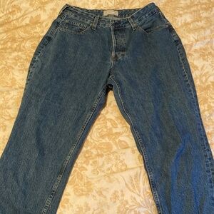 Everlane Relaxed Fit Blue Jeans
